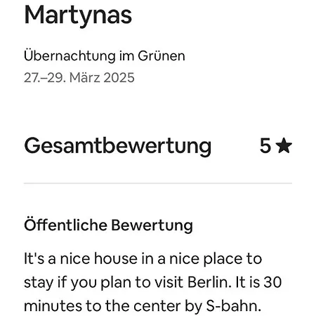 übernachten Im Grünen Apartment