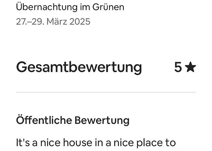 Uebernachten Im Gruenen Apartment